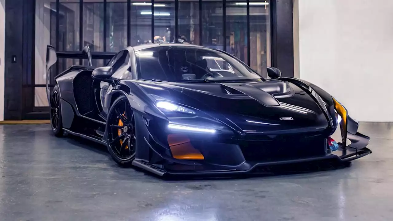 Used Stunning McLaren Senna GTR In MSO Pure Black : Supplied With Only 45 Miles for sale