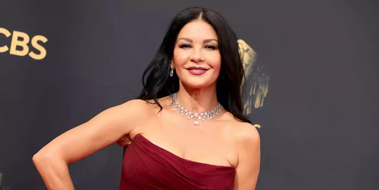 Catherine Zeta-Jones Jokes She Could ‘Go for the Gold in Skiing’ in Sporty Action Pic With Husband