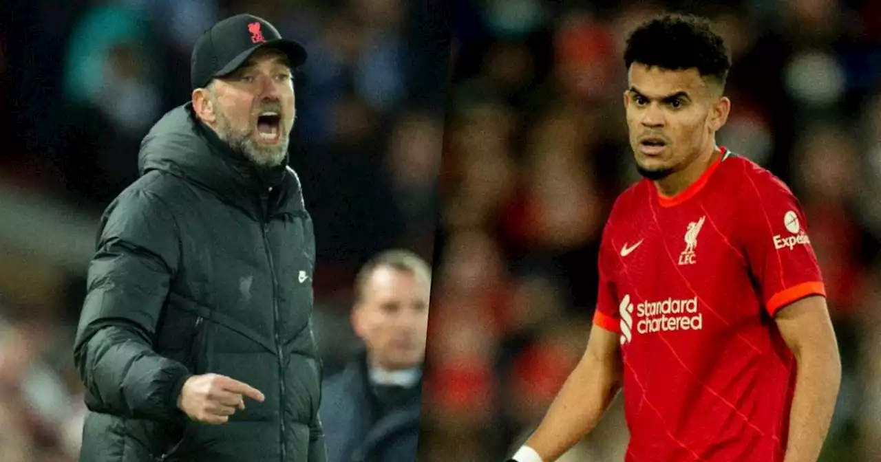 Jürgen Klopp no se ahorró elogios sobre el nivel de Luis Díaz contra Leicester