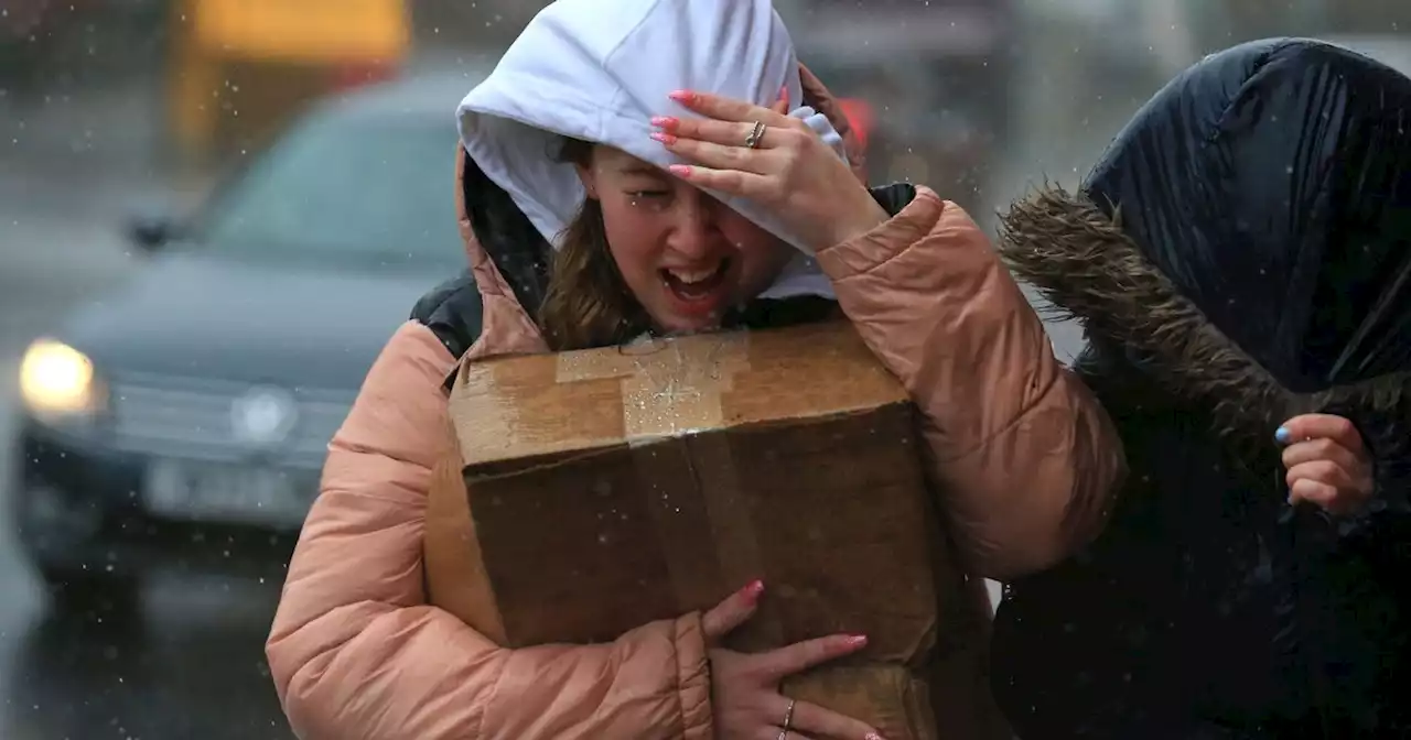 Met Eireann issue double weather warnings as strong winds and flooding expected