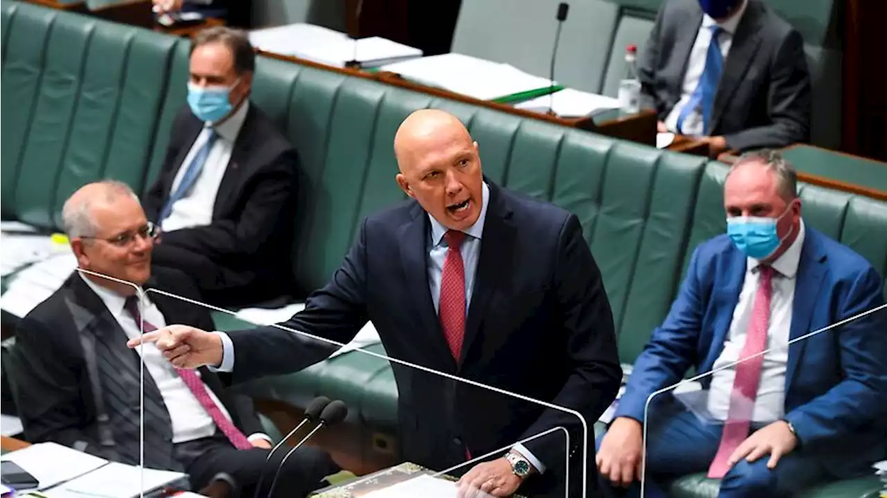 Scott Morrison 'misled' by Liberals who crossed floor on religious discrimination, Peter Dutton claims