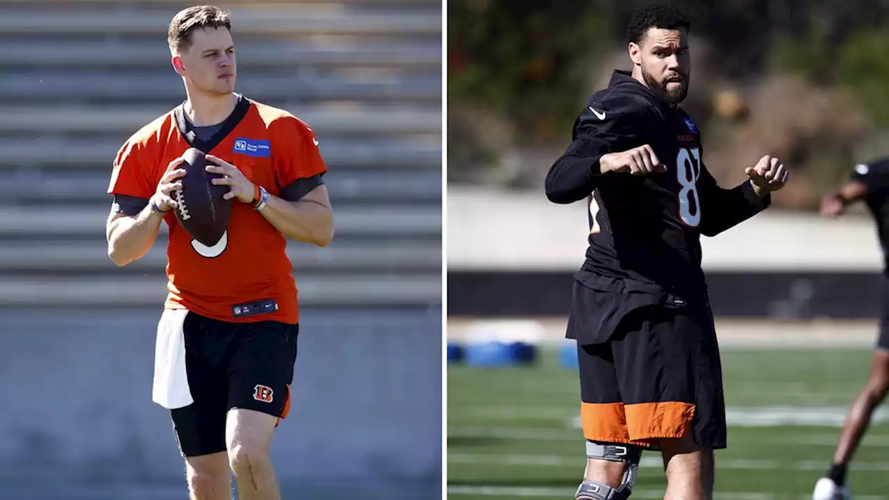 Joe Burrow, Bengals Take On L.A. Heat At Super Bowl Practice