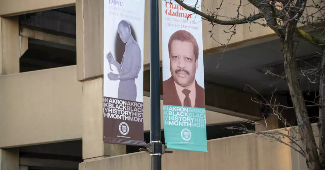 Black trailblazers from Akron's past and present honored with new banners