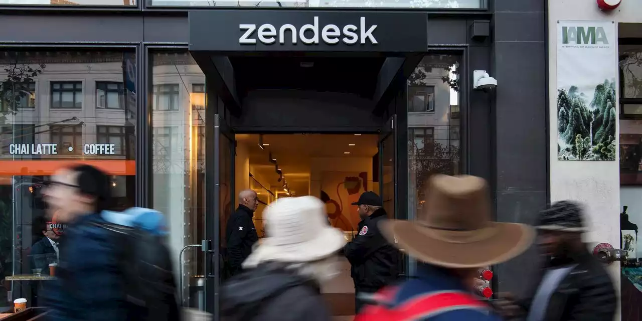 WSJ News Exclusive | Zendesk Receives Takeover Approaches