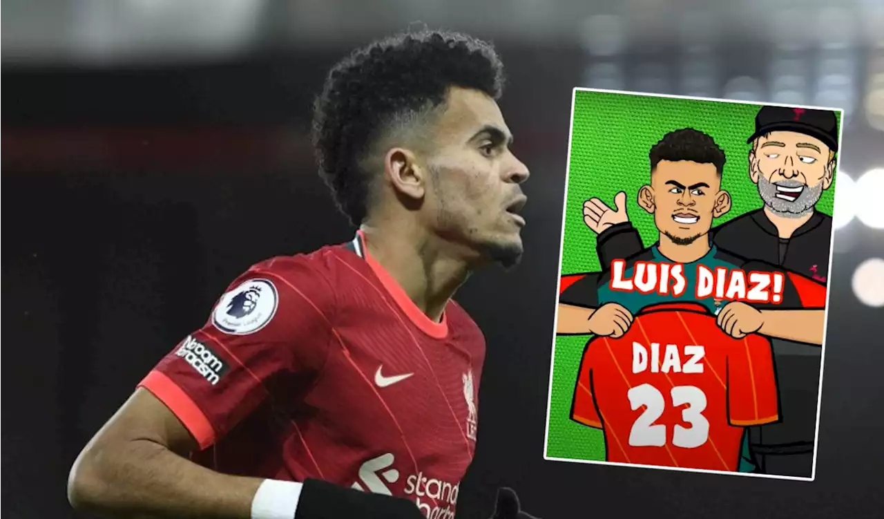 'Vamos Luis Díaz': La canción que le hicieron en Liverpool