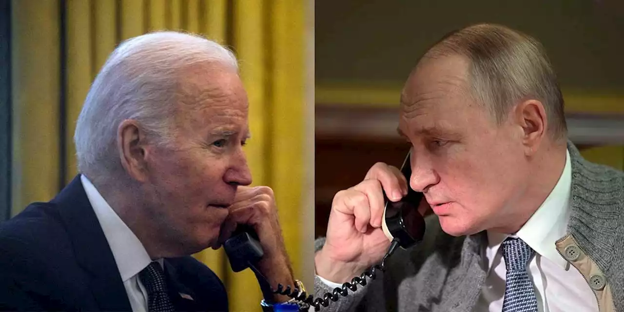 Biden advierte a Putin que atacar a Ucrania tendrá “costos rápidos y severos” a Rusia