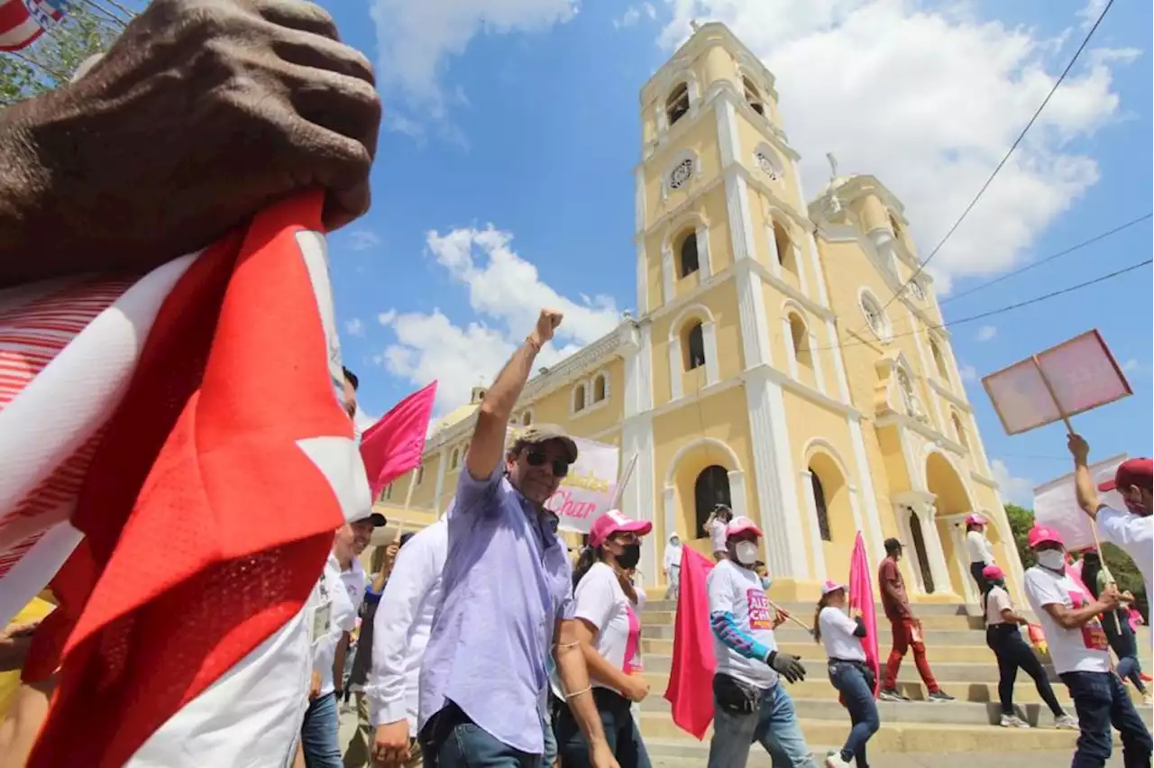 Correría por el Caribe: Álex Char visitó a Sincelejo