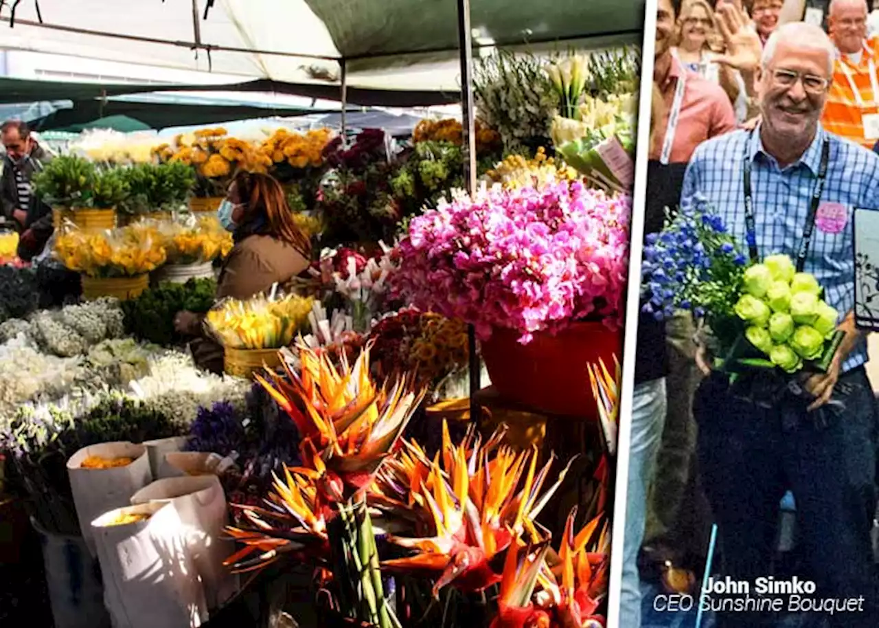 El gringo John Simko, el gigante de las flores colombianas