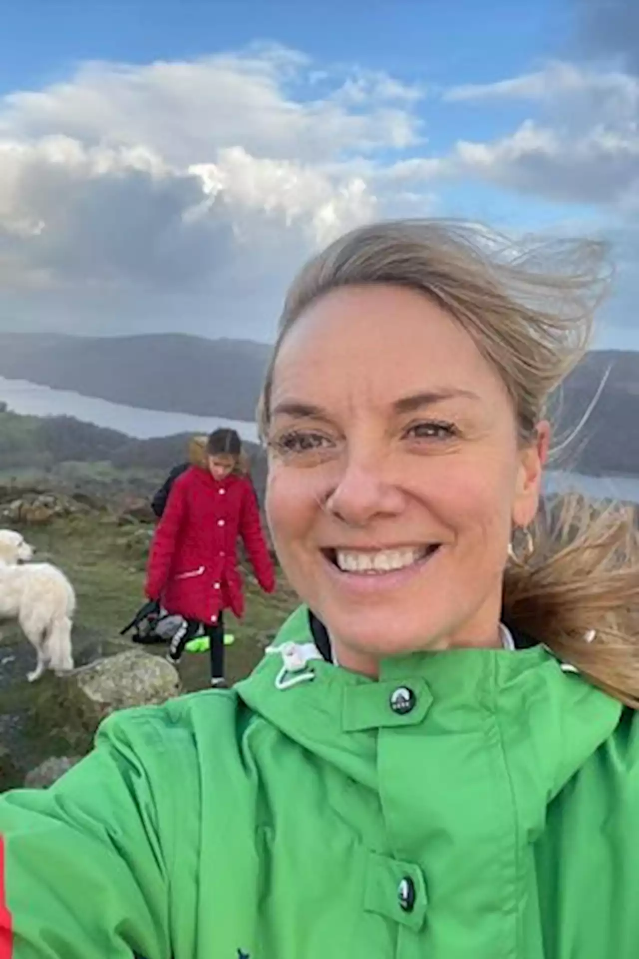 Tamzin Outhwaite shares rare snap of toyboy Tom Child on holiday