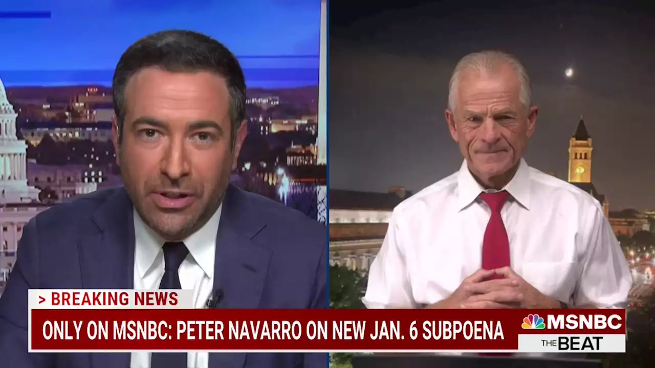 Subpoenaed Trump aide runs from military and elector plots in MSNBC interview