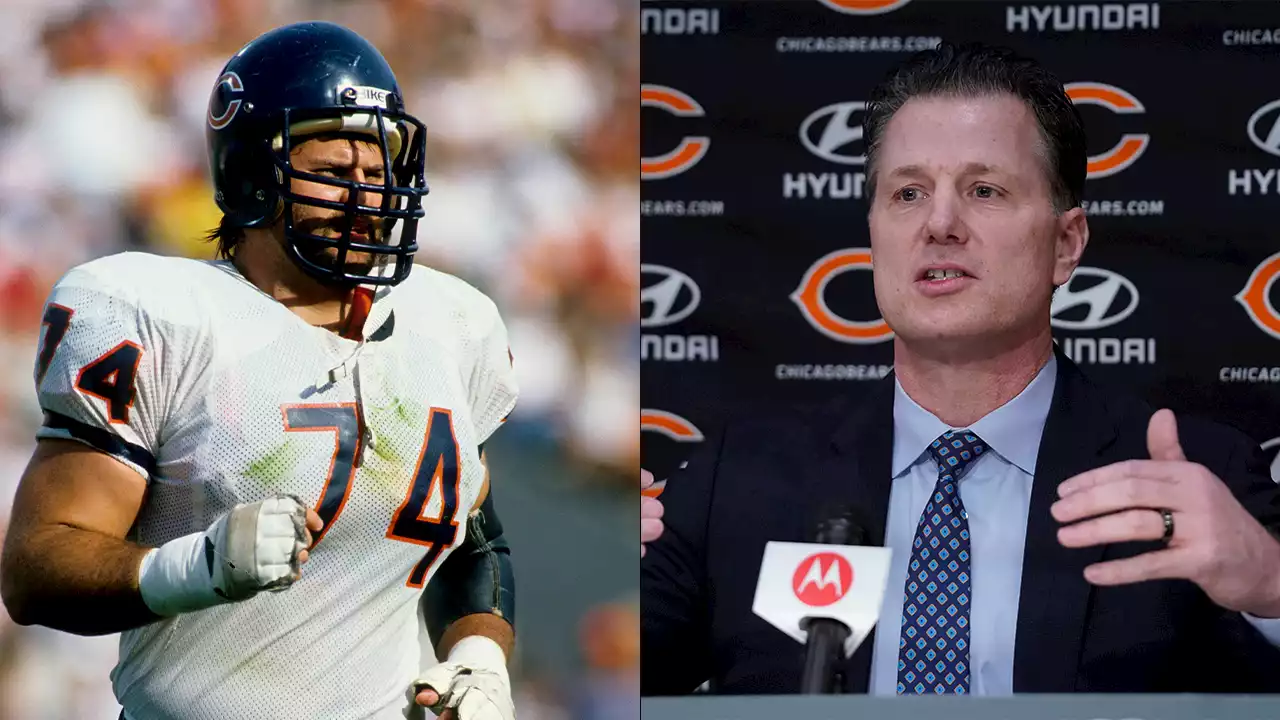 Matt Eberflus Creating Connection With Bears Greats Like Jimbo Covert