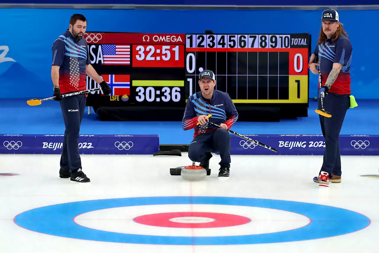 Team USA Men's Curling Loses Tight Match to Norway