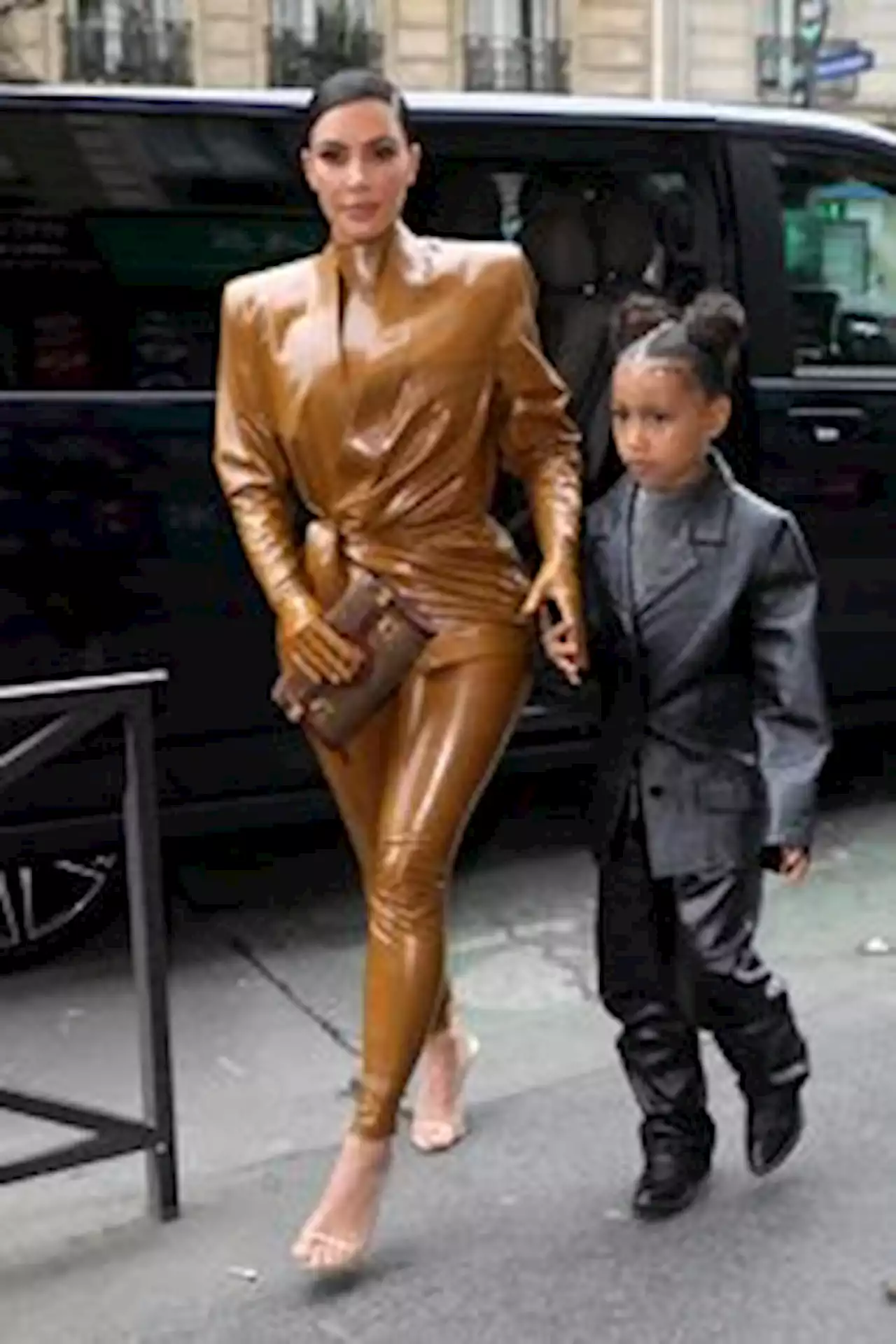 North West Styled Siblings in Kim Kardashian's Latest Cover Shoot