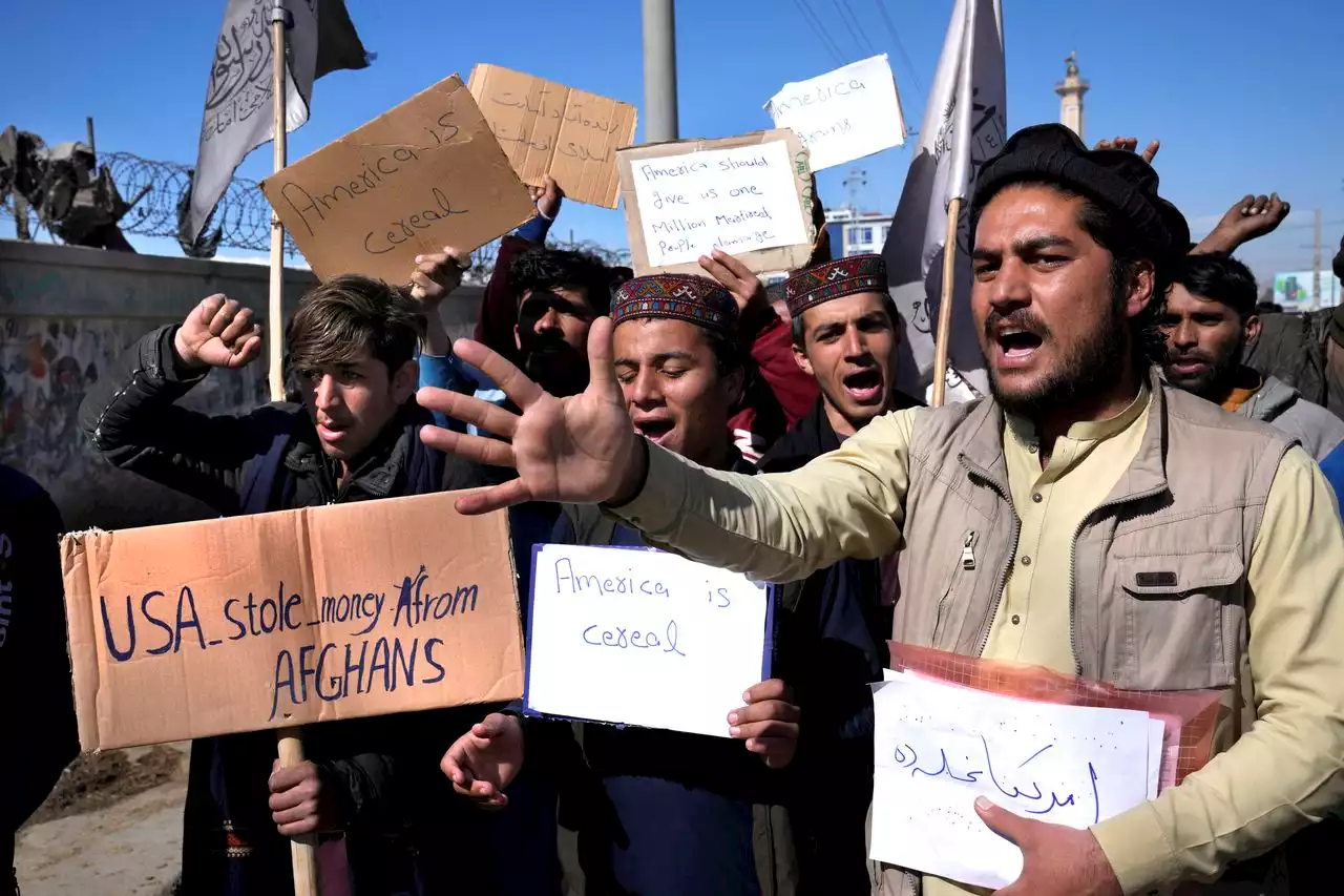 Afghans protest U.S. plan to give billions in country’s assets to 9/11 victims