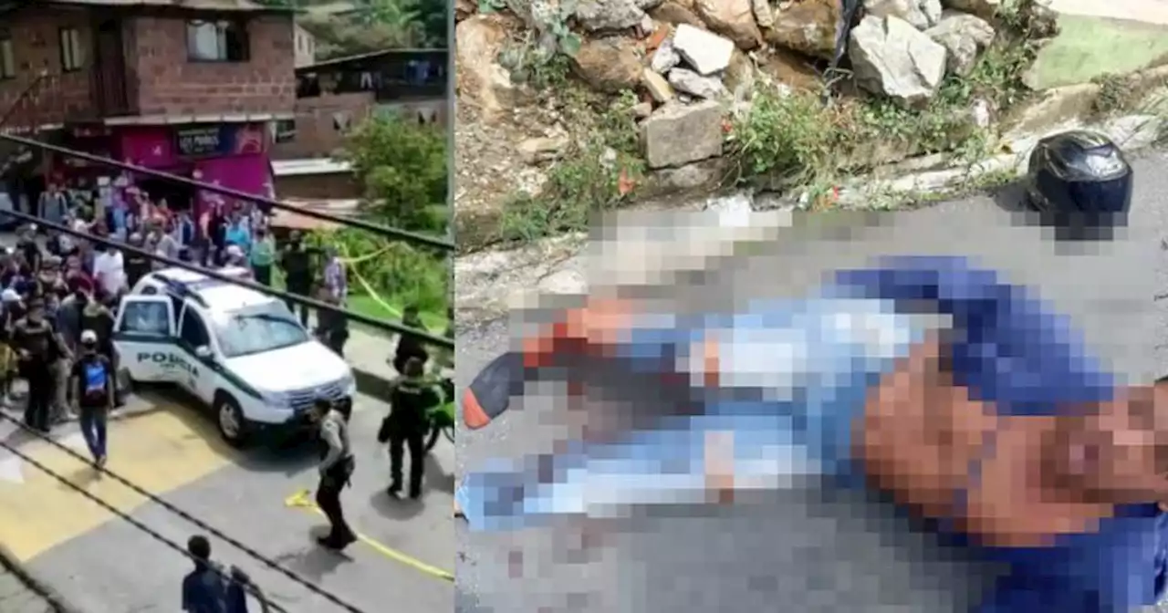 Robo a una mujer terminó en fuerte balacera en Bello, Antioquia