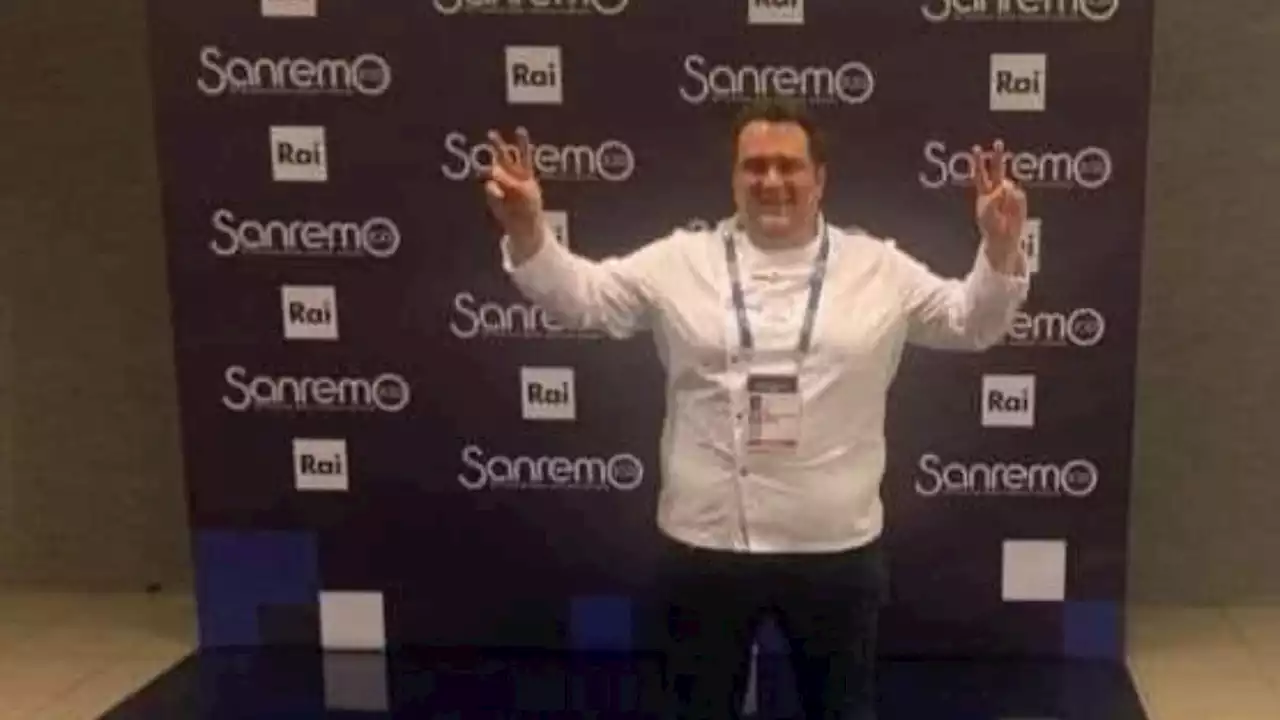 Muore in un incidente stradale Alessio Terranova, chef del Festival di Sanremo