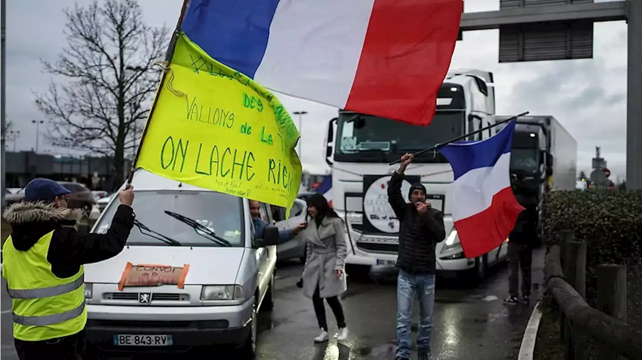 Paris police brace for 'freedom convoy' protesters who oppose COVID-19 rules