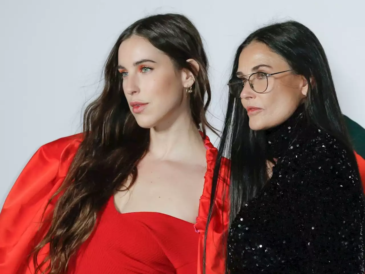 Demi Moore's Latest Throwback Photo Shows Her Iconic Baby Bump Photoshoot With Daughter Scout Willis