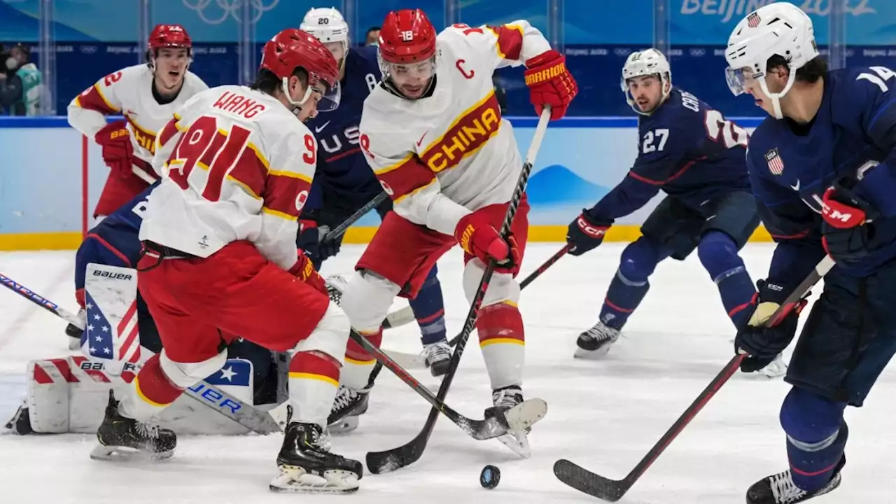 Olympia: Chinas Eishockey-Team als roter Drache mit kanadischem Akzent