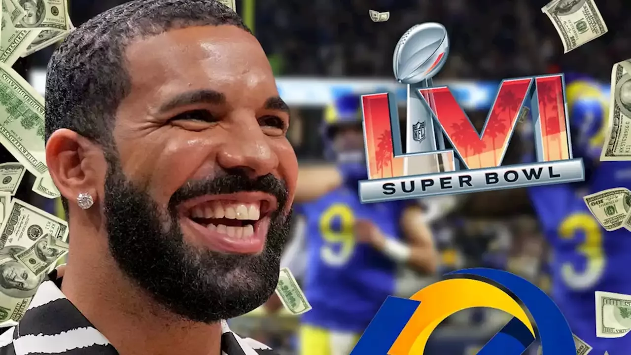 Drake Bets $1.3M On Super Bowl LVI - Including Rams To Win