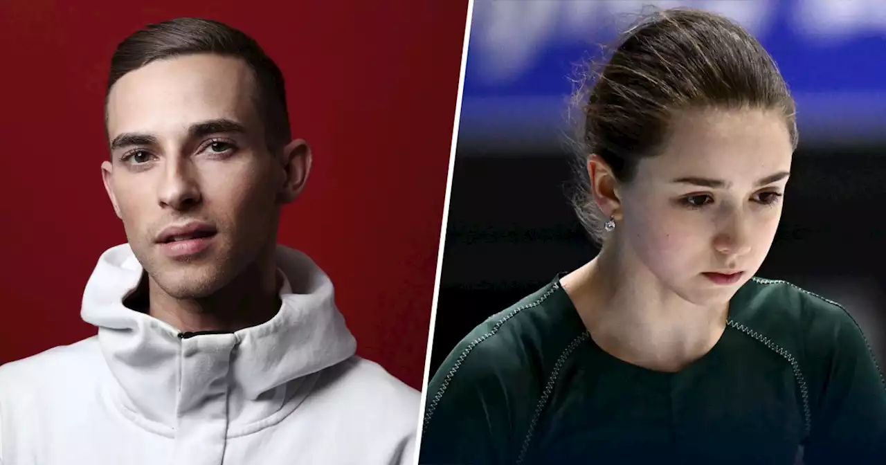 Adam Rippon blames ‘adults’ after 15-year-old Russian skater’s positive drug test