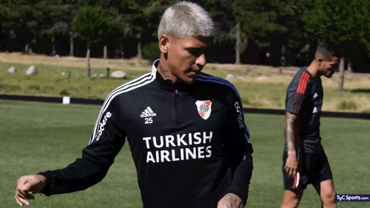 Jorge Carrascal no fue al entrenamiento de River: qué pasa con su viaje a Rusia - TyC Sports