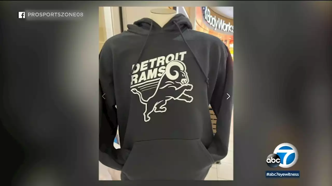 'Detroit Rams?' Odd Super Bowl shirts sold for Matthew Stafford fans