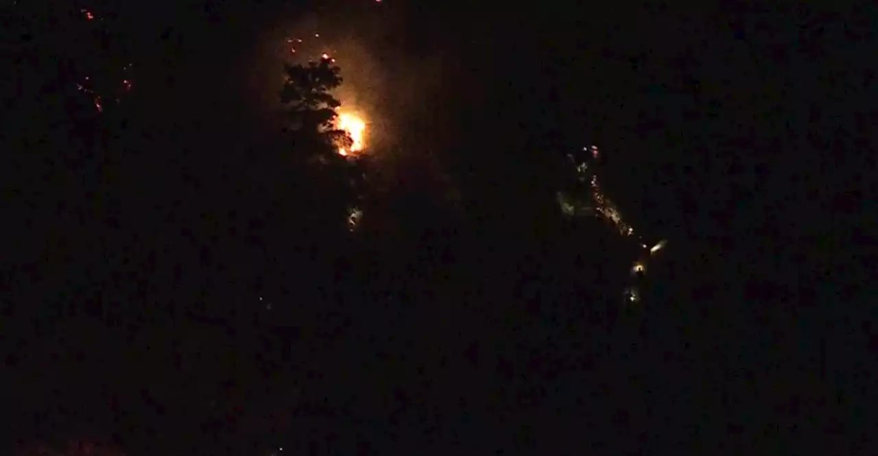 Fire Crews, Helicopters Combat Azusa Brush Fire