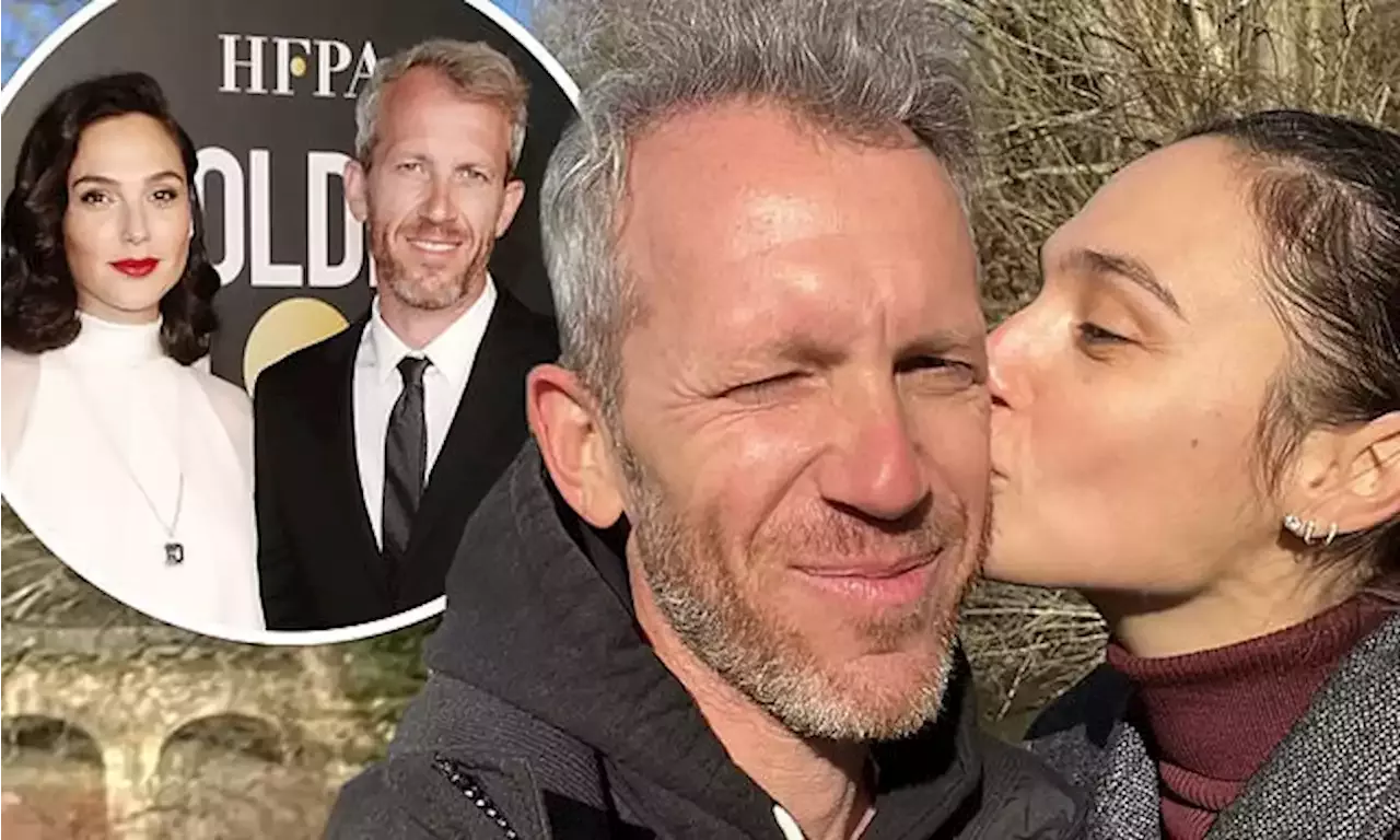 Gal Gadot Gives Husband Yaron Varsano A Sweet Kiss On The Cheek