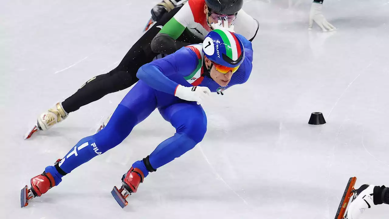 Olimpiadi invernali, Short Track: che peccato Pietro Sighel: cade nella finale dei 500 metri