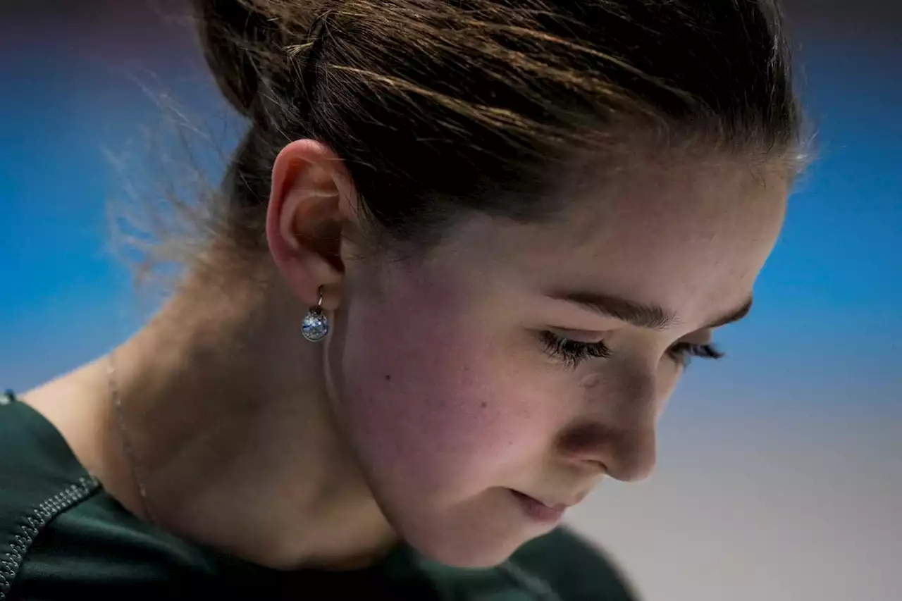 Russia’s Kamila Valieva gamely presses on amid doping controversy at the Beijing Olympics