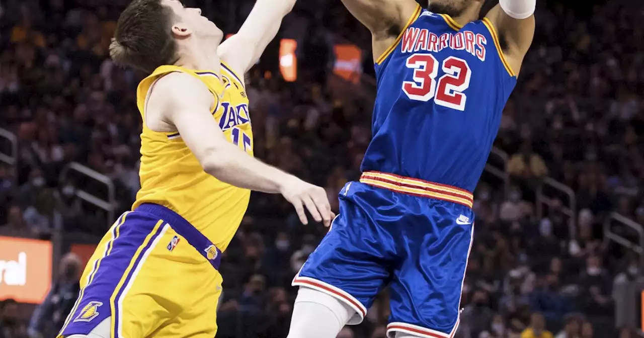 Austin Reaves has a clutch performance late for Lakers in loss to Warriors