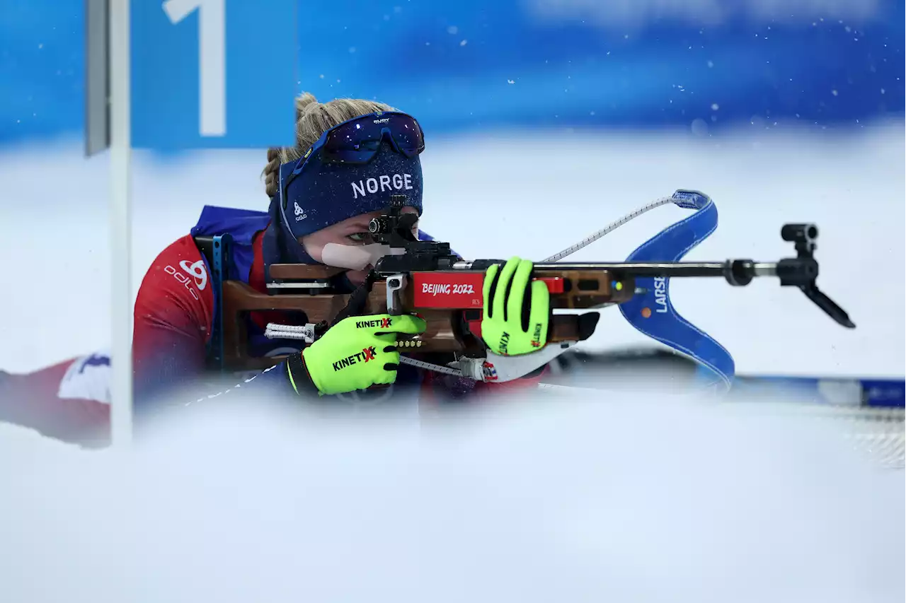 Marte Olsbu Roeiseland Collects Another Olympic Gold Medal In Biathlon Pursuit