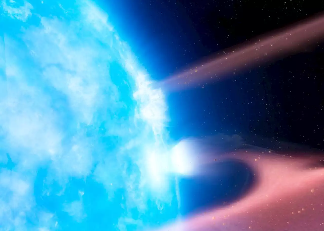 White Dwarf Spotted Eating Planetary Debris | Sci-News.com