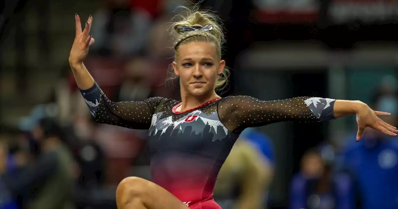 Utah gymnastics team loses meet against Cal as Jillian Hoffman suffers apparent Achilles tendon tear