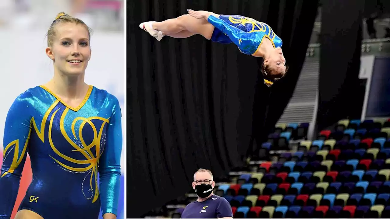 Gymnastik: Sjöberg och Liljeroth fixade historisk silvermedalj