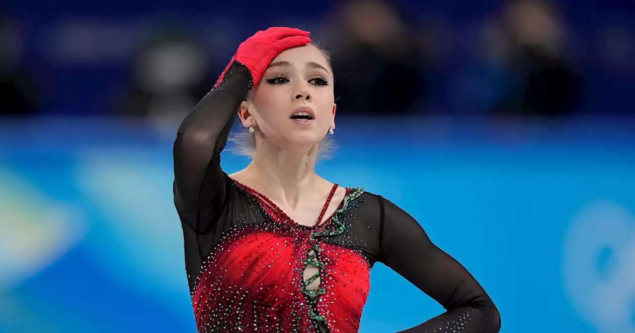 What is the Olympic Russian skater's banned drug?