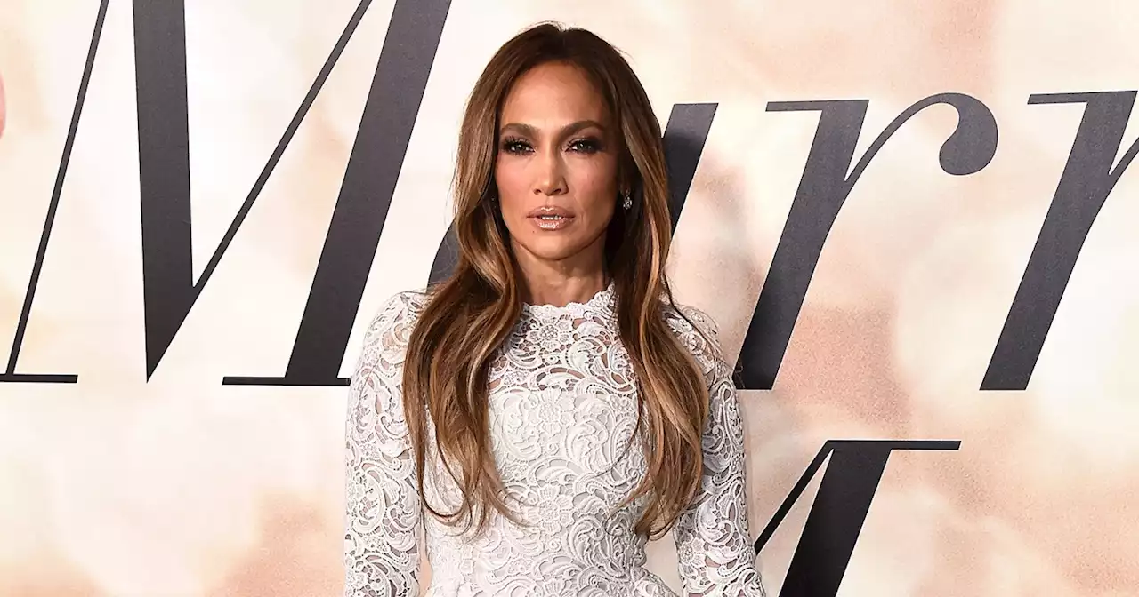 Jennifer Lopez Wows in a Stunning White Wedding Dress: Pic