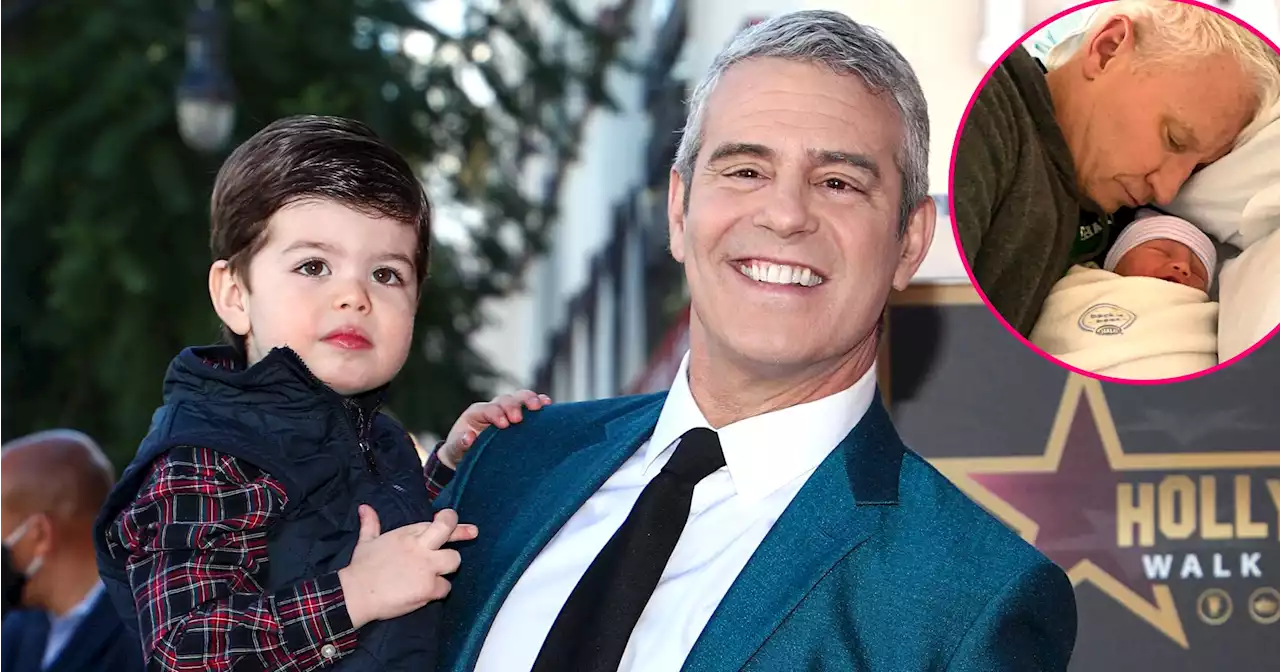 So Cute! Andy Cohen, Son Ben Meet Anderson Cooper's 2nd Child Sebastian