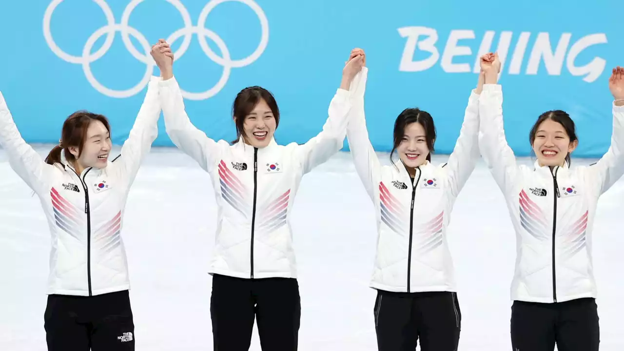 쇼트트랙 여자 3,000m 계주 값진 銀...최민정, 두 번째 은메달