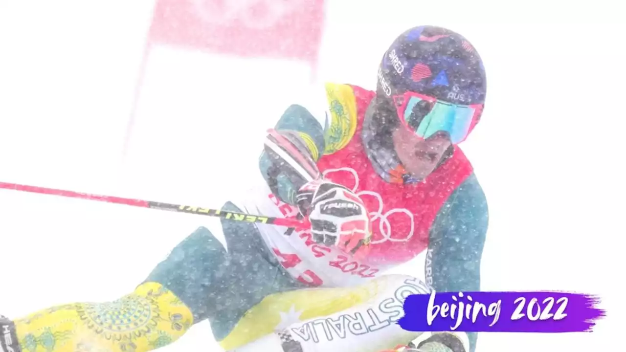 Skiers struggle as real snow falls for first time at Beijing Winter Olympics