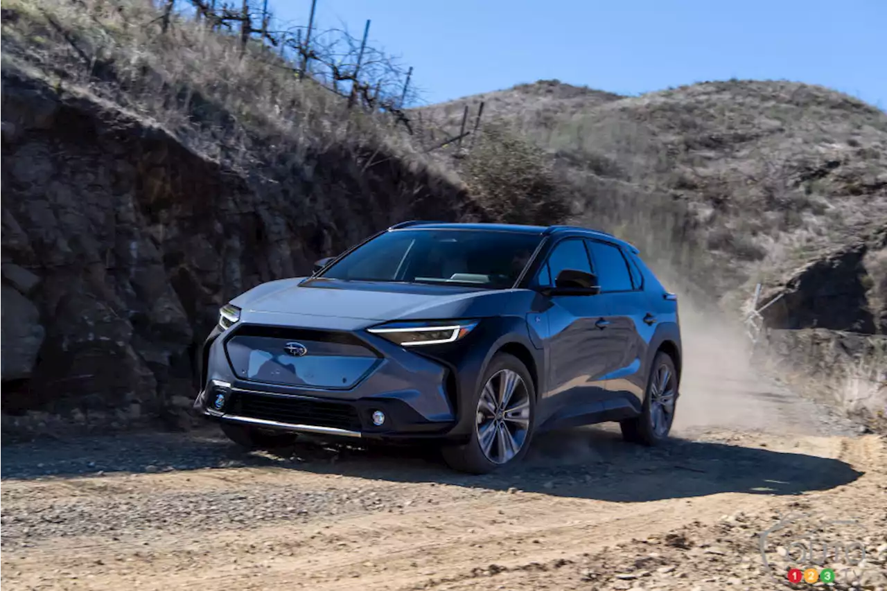 Subaru Solterra 2023 : réservations ouvertes jusqu’au 28 fé | Actualités automobile | Auto123