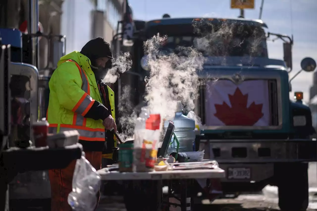 Trucker-Proteste: Kanada räumt Blockade auf Grenzbrücke