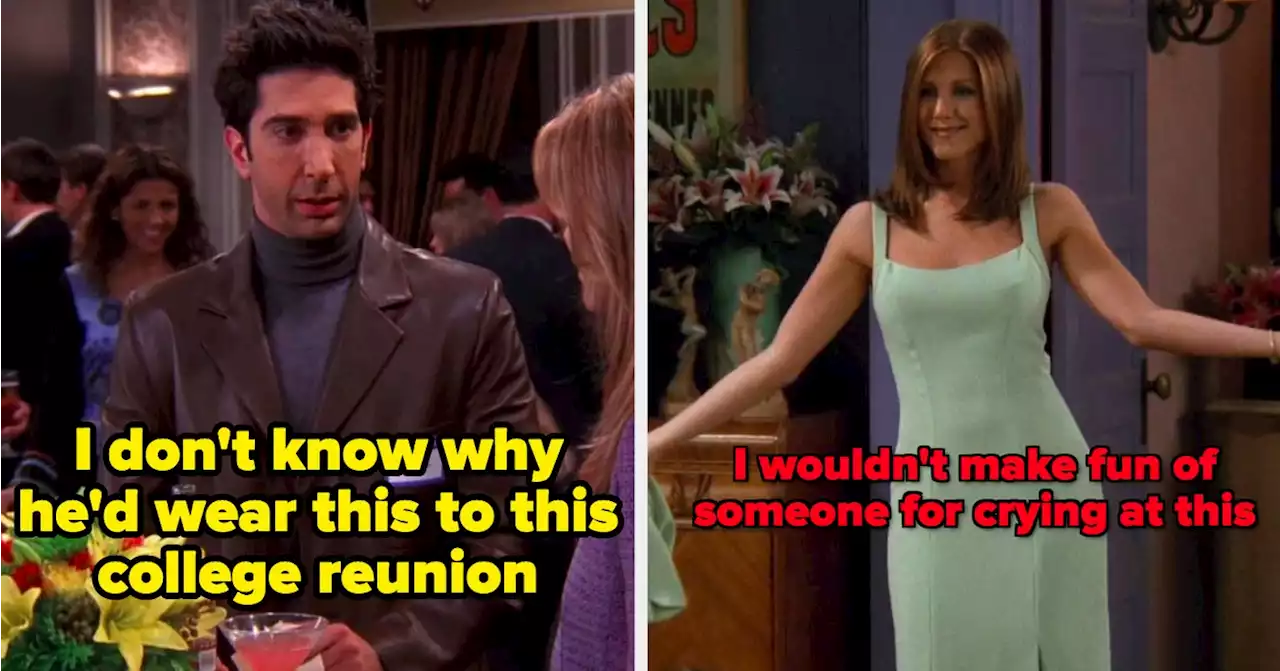 21 Outfits From 'Friends,' Ranked From Very Bad To Very Great