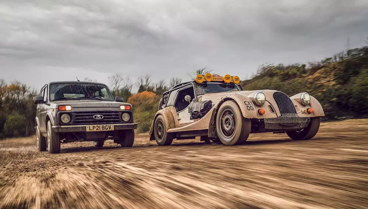 Morgan Plus Four CX-T vs Lada Niva: Kings of the Stone Age