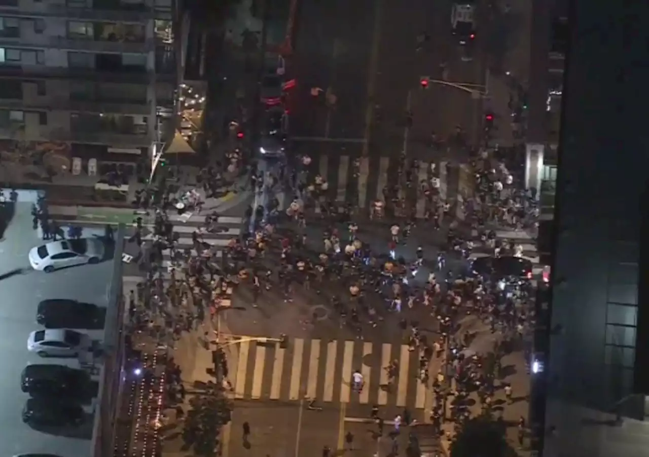 LAPD Declares Unlawful Assembly For Downtown LA