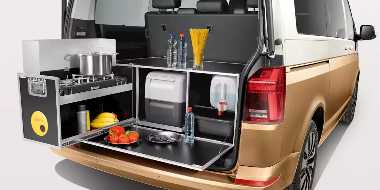 Volkswagen Gets One Up on Rivian Camp Kitchen