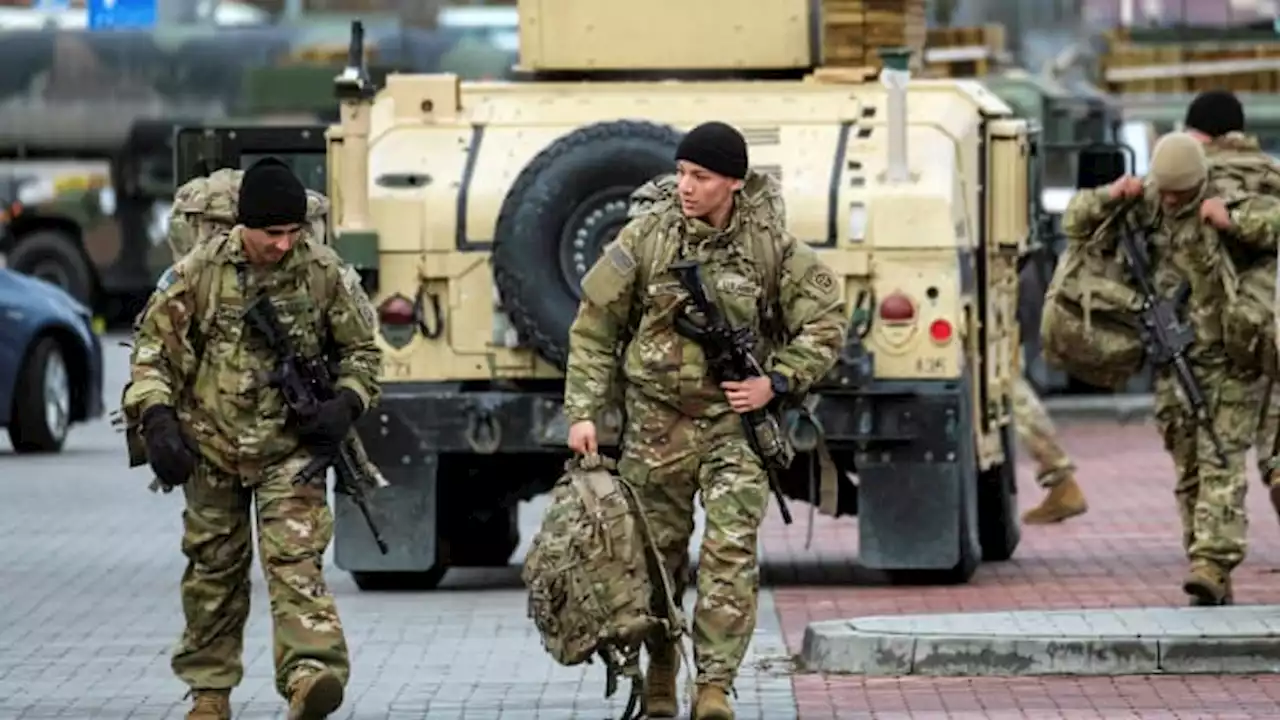 U.S. troops in Poland are preparing to help refugees if Russia invades Ukraine