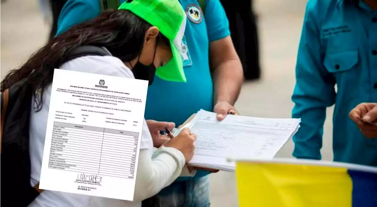 Registraduría avala por tercera vez firmas para revocar al alcalde de Medellín