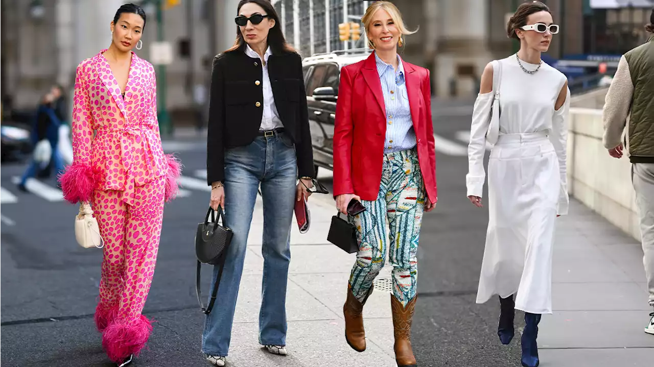 Street Style New York Fashion Week AI 2022/23, look In e Out | iO Donna